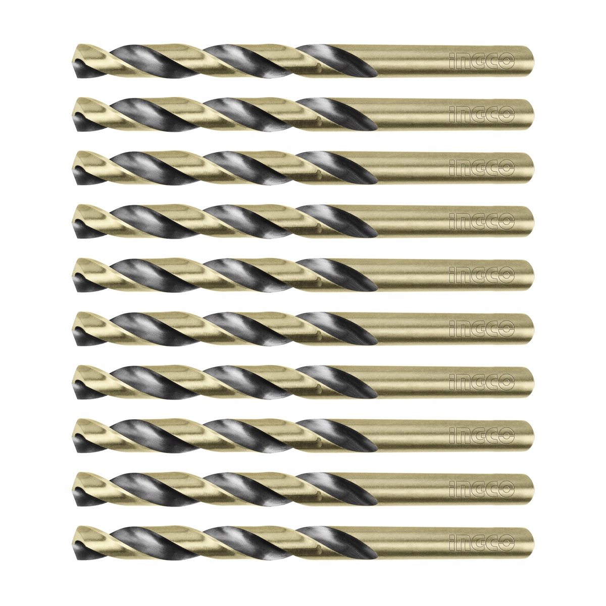 PACK 10 BROCAS PARA METAL HSS 5X86MM DBT1100503-1 INGCO