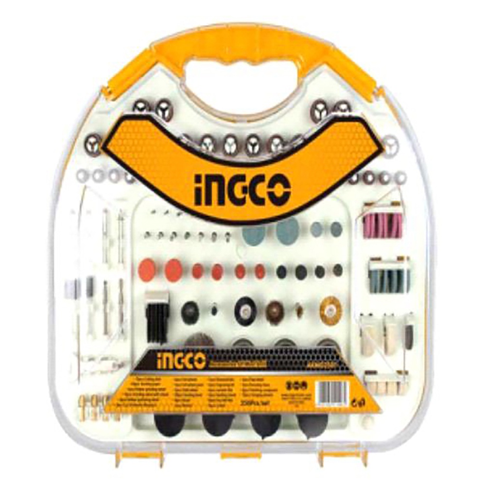 SET ACCESORIOS MINI TORNO 250 PIEZAS AKMG2501 INGCO