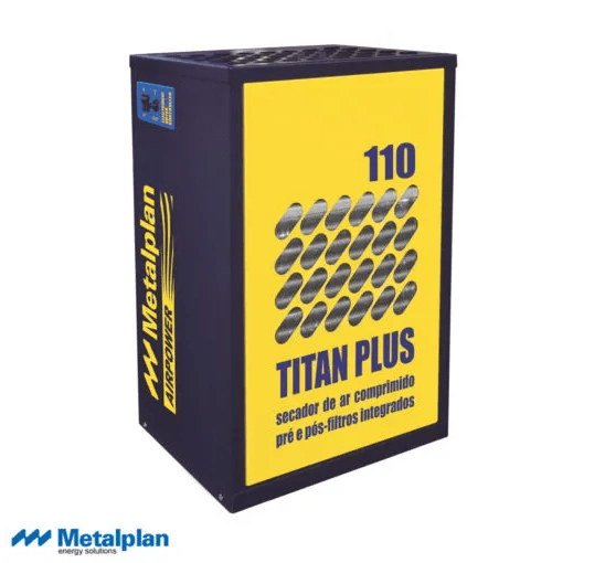 TITAN-110PLUS SECADOR DE AIRE COMPRIMIDO METALPLAN 220V