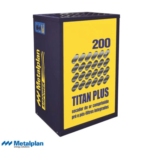 TITAN-200PLUS SECADOR DE AIRE COMPRIMIDO METALPLAN 220V