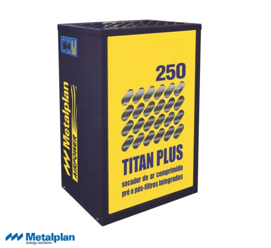 TITAN-250PLUS SECADOR DE AIRE COMPRIMIDO METALPLAN 220V