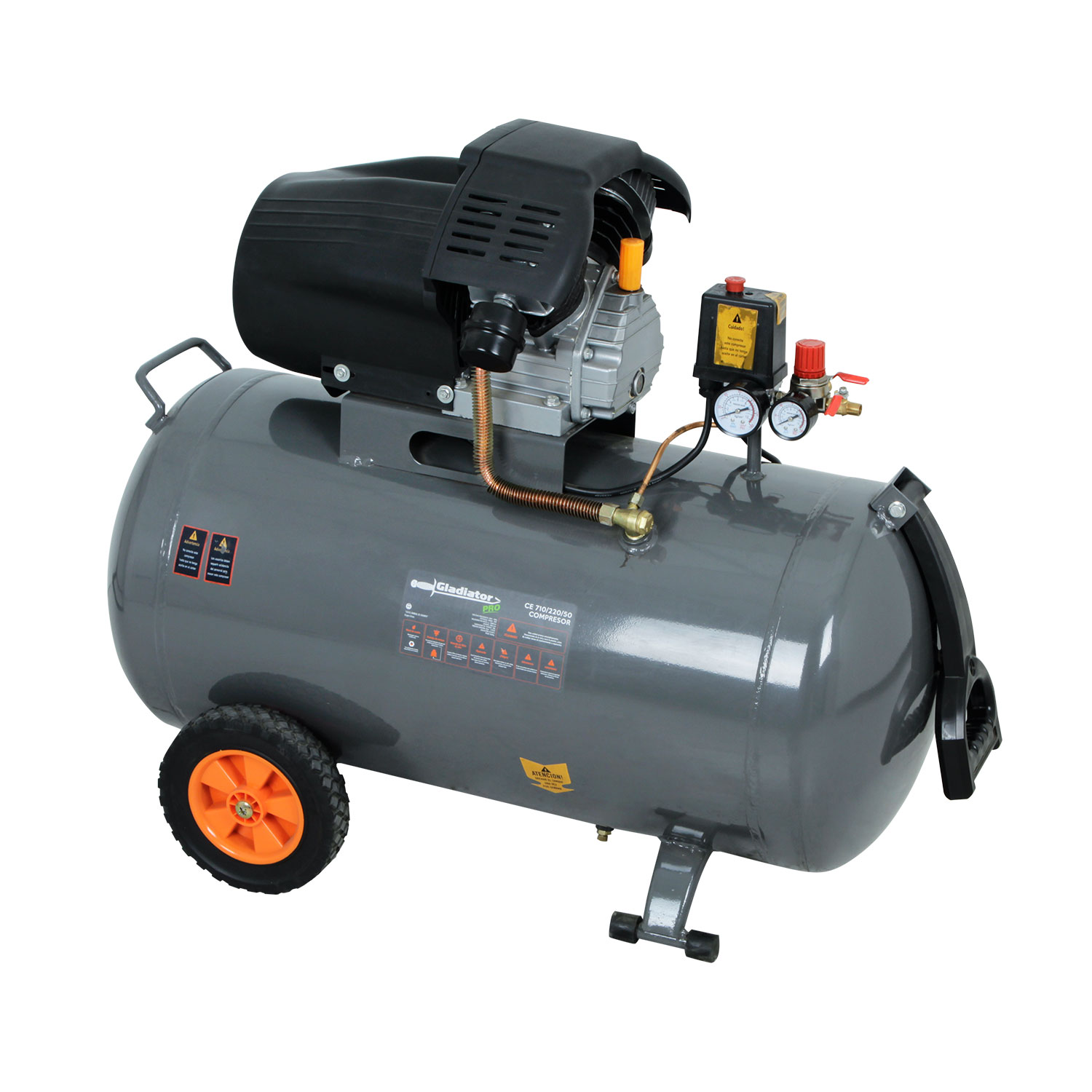 MOTOCOMPRESOR 3hp 100 litros CE 710 GLADIATOR MI-GLA-050726