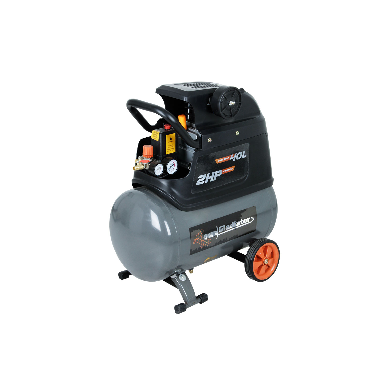 MOTOCOMPRESOR 40LTS. 2 HP CE 640/220M GLADIATOR MI-GLA-051414