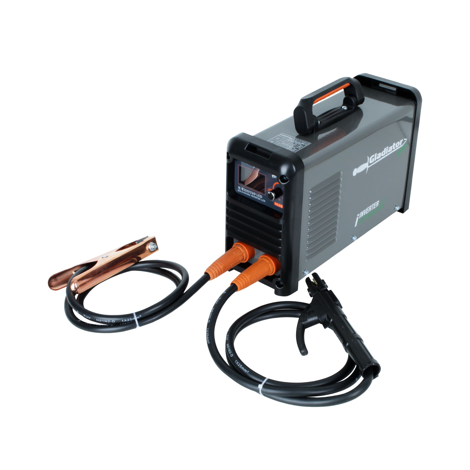 SOLDADORA  ARCO MANUAL 250 AMP IE 9250/200 LCD GLADIATOR