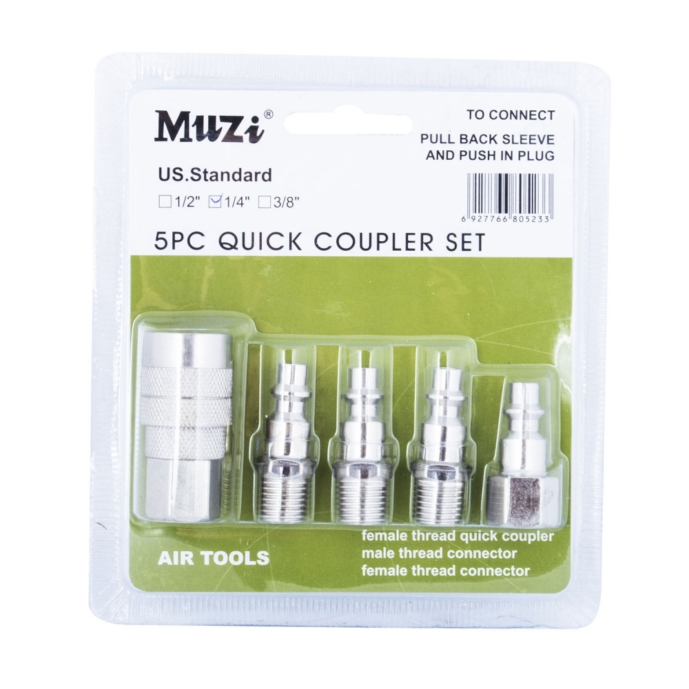 SET COPLAS RAPIDAS 5 piezas 5PCS-U MUZI