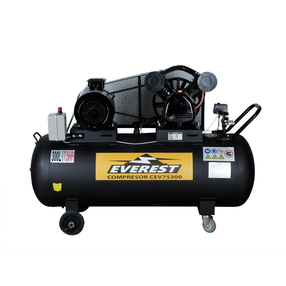 COMPRESOR 7,5hp 300 litros 380v CEV75300 en ‘V EVEREST