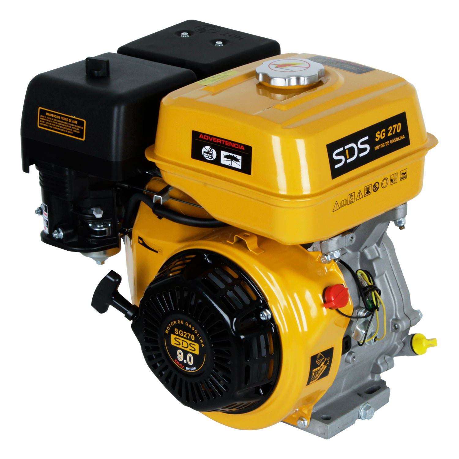 MOTOR GASOLINA 9 HP SG270 SDS POWER